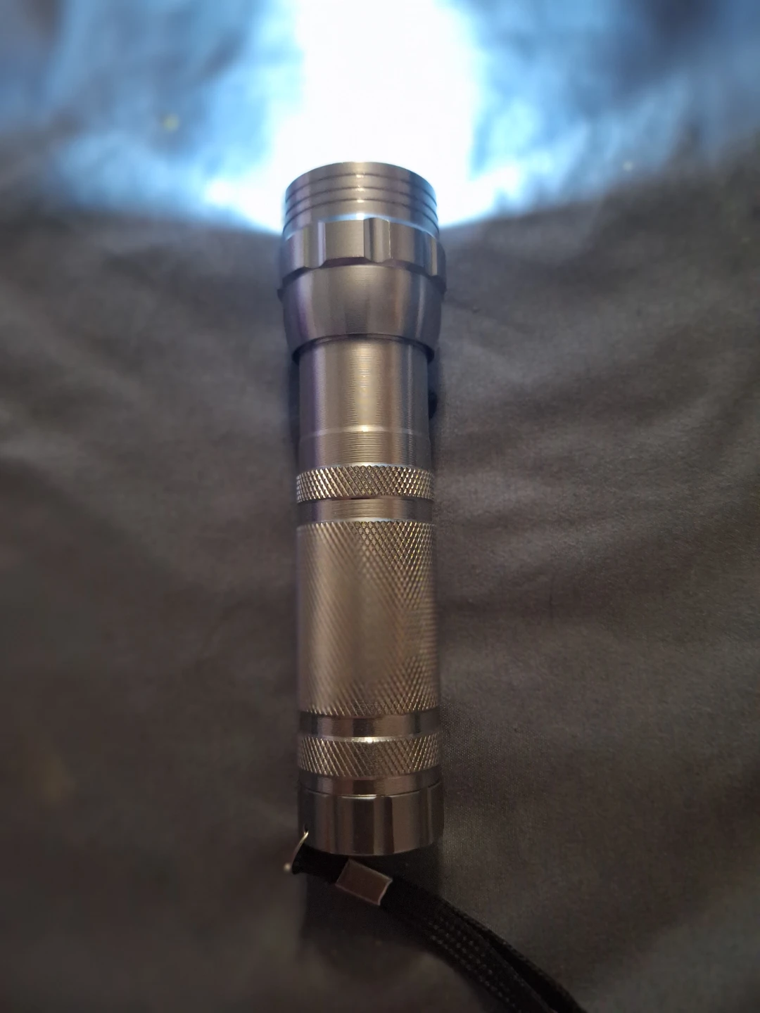 Silver LED Flashlight