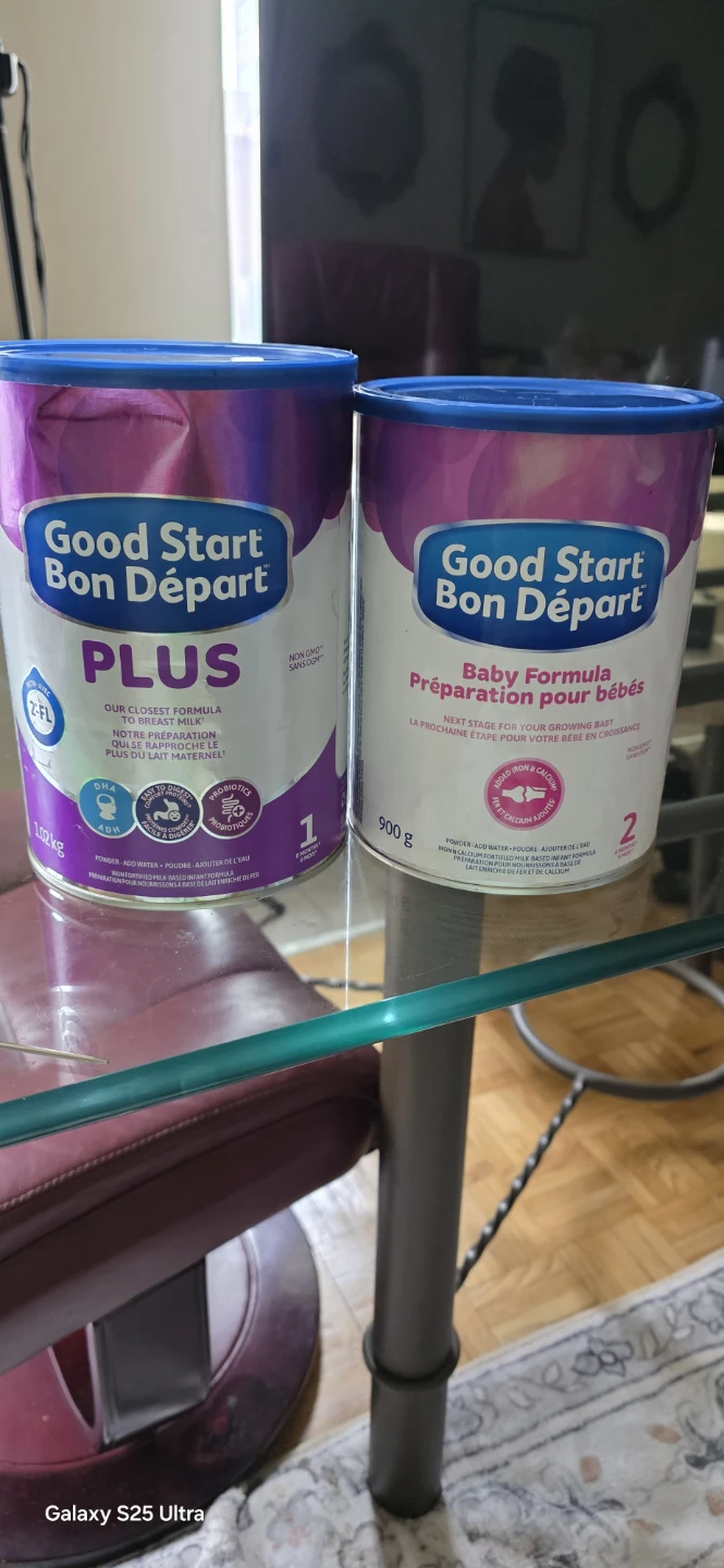 Good Start Bon Départ PLUS and Stage 2 Baby Formula