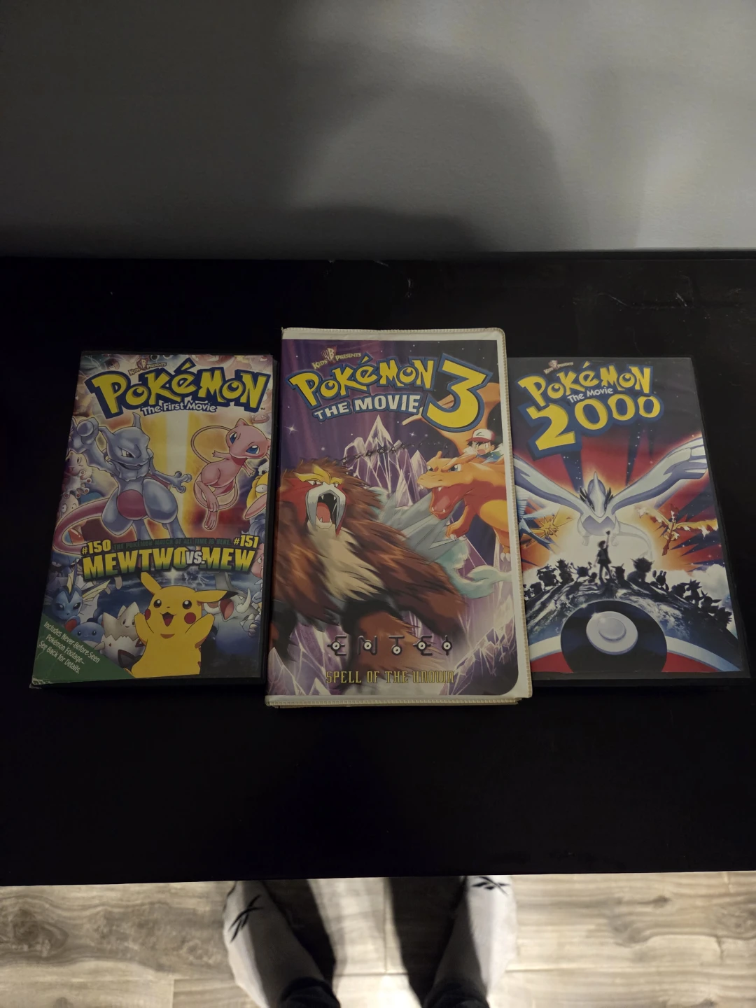 Original 3 Pokemon VHS tapes