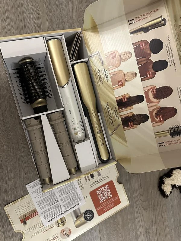 Shark Glam Straightener and Styling Concentrator Set