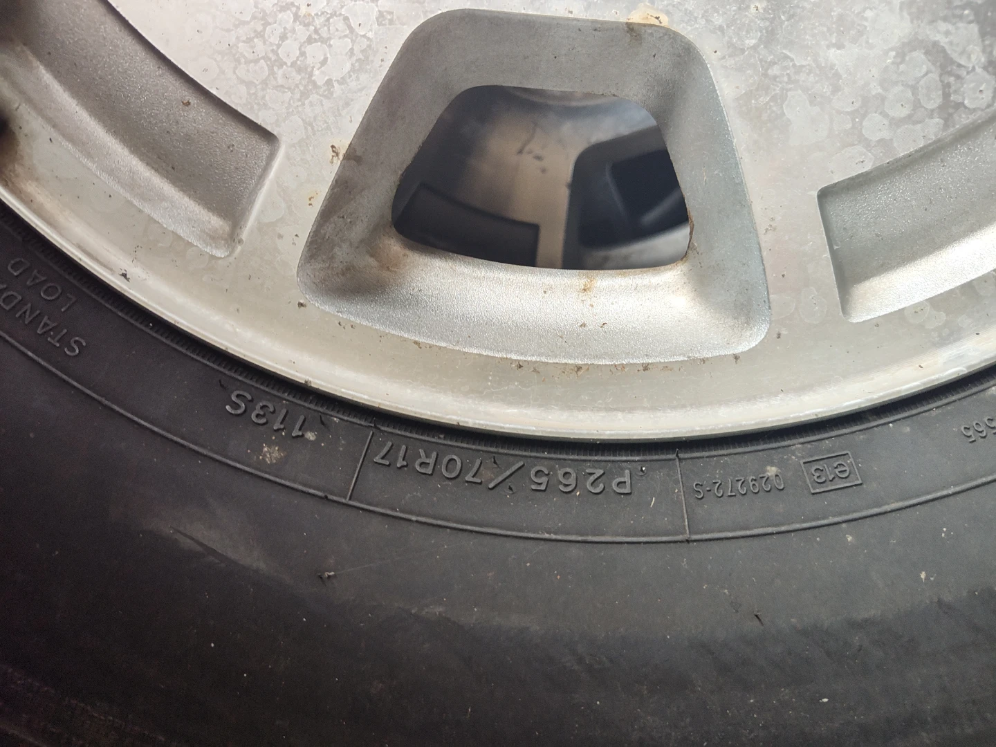 2018 Chevrolet Suburban used tires (3) no caps - photo 3