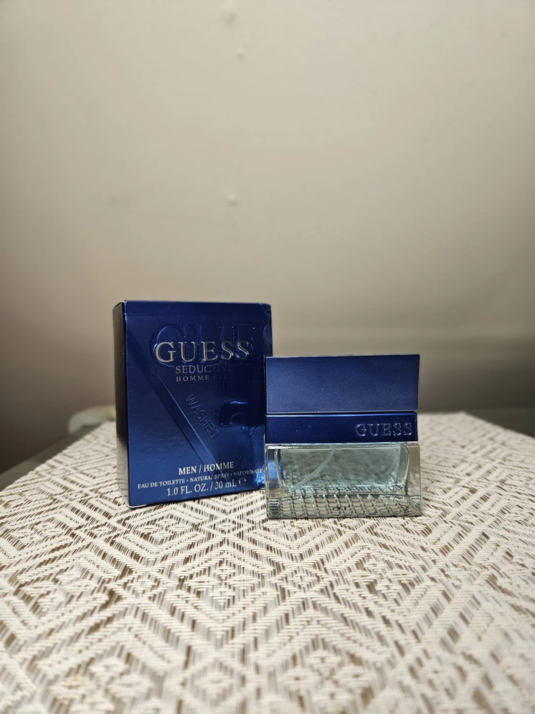 Guess Seductive Homme Blue Eau de Toilette for Men, 1.0 oz