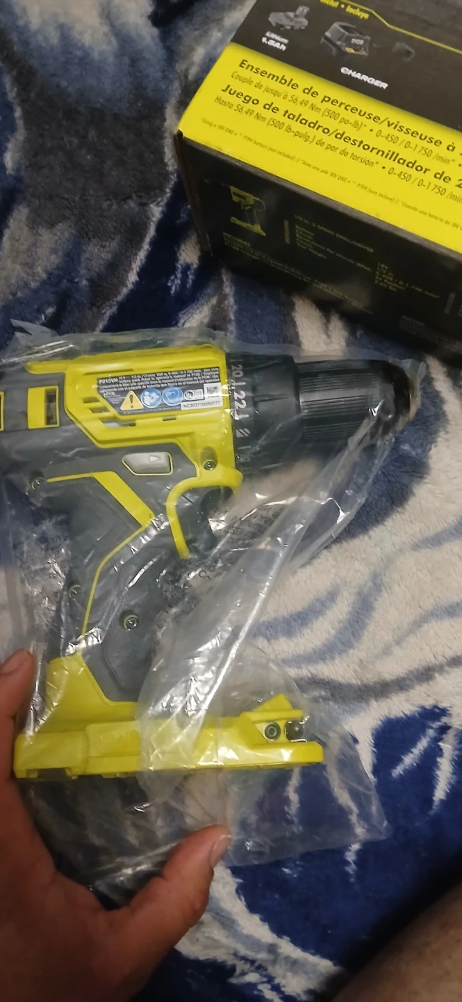 Ryobi ONE+ 18V 1/2 in. 2-Speed Drill/Driver Kit P215K