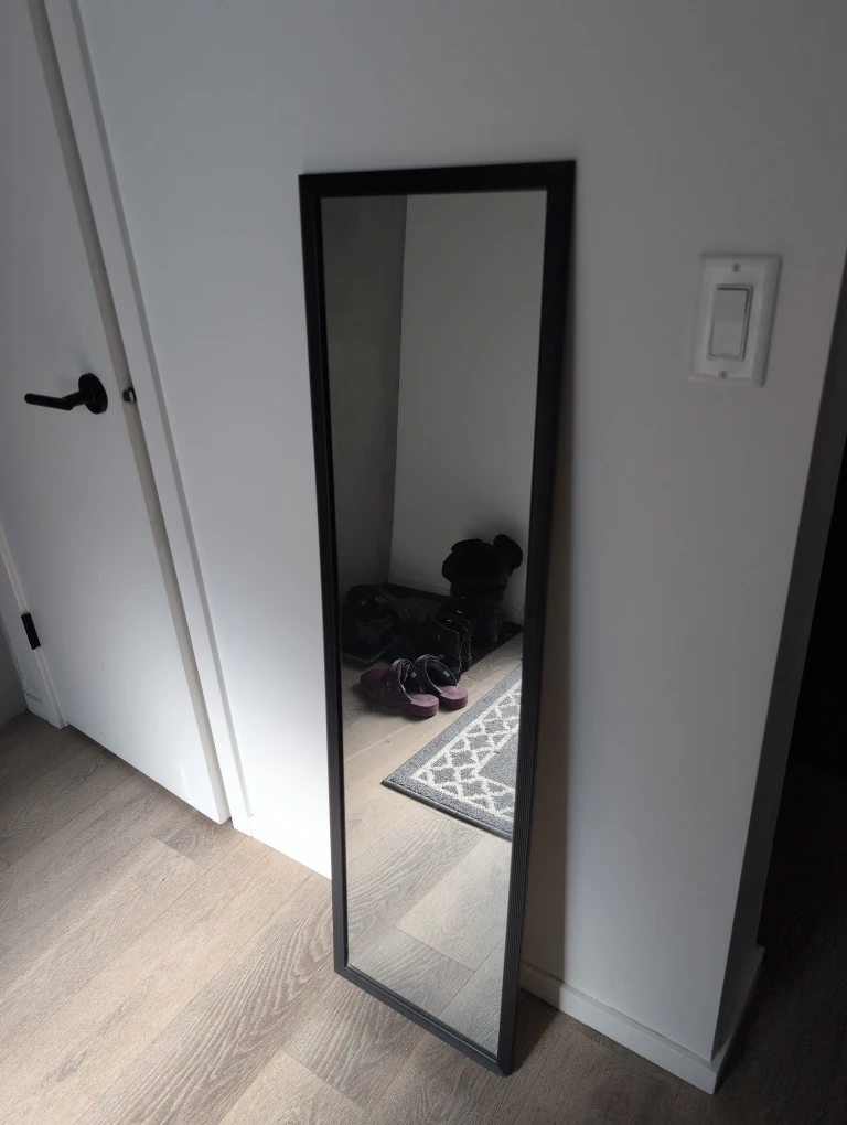 Black Framed Mirror ***pending pick up **