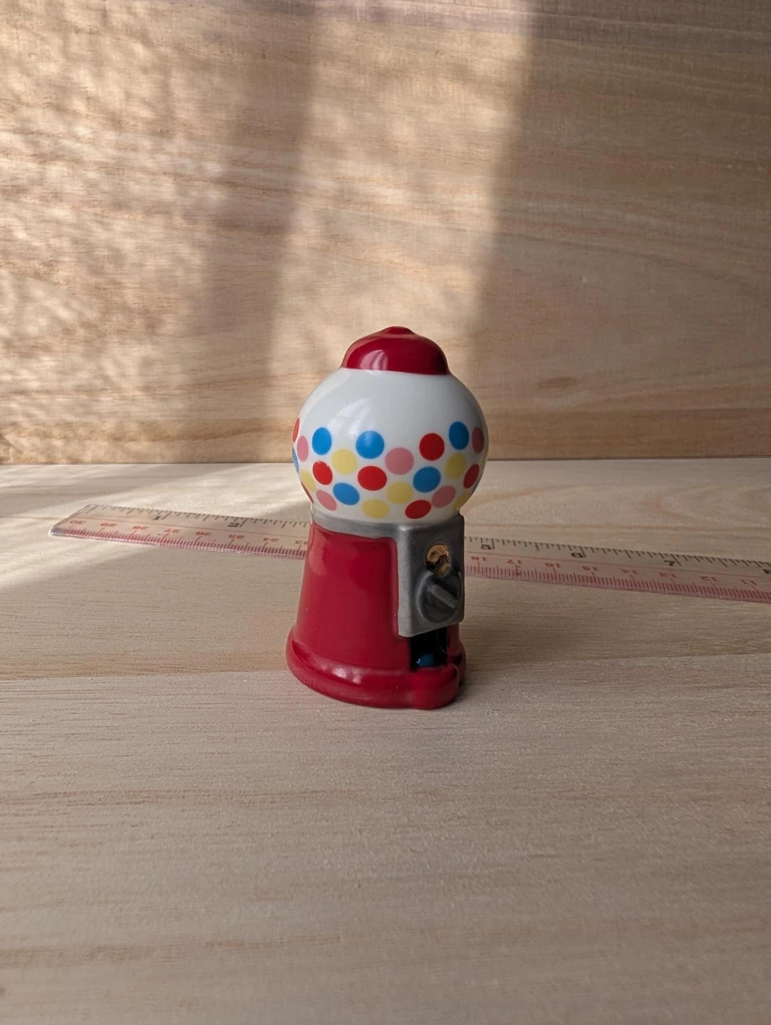 Retro Ceramic Gumball Machine Decor - photo 3
