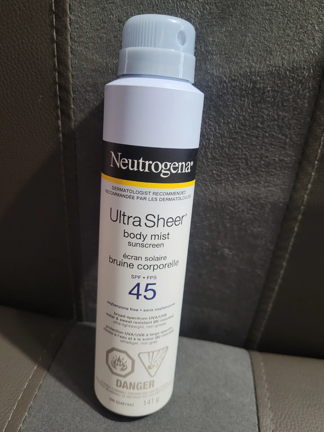 Neutrogena Ultra Sheer Body Mist Sunscreen SPF 45