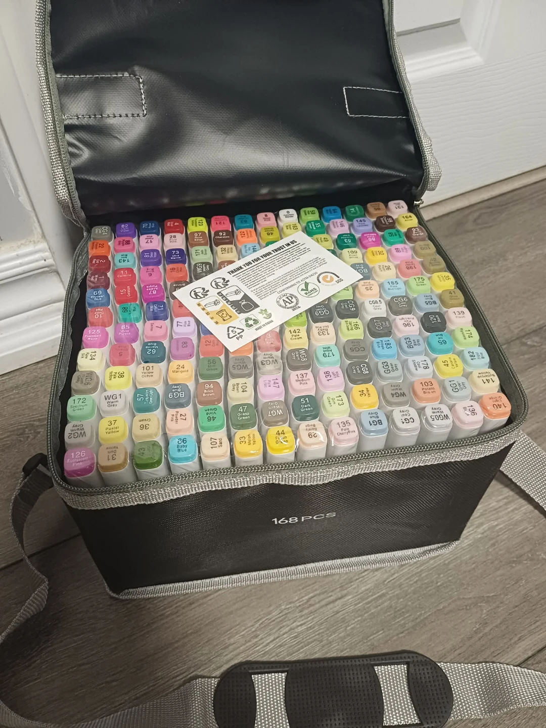168 Piece Marker Set with Carrying Case - photo 3