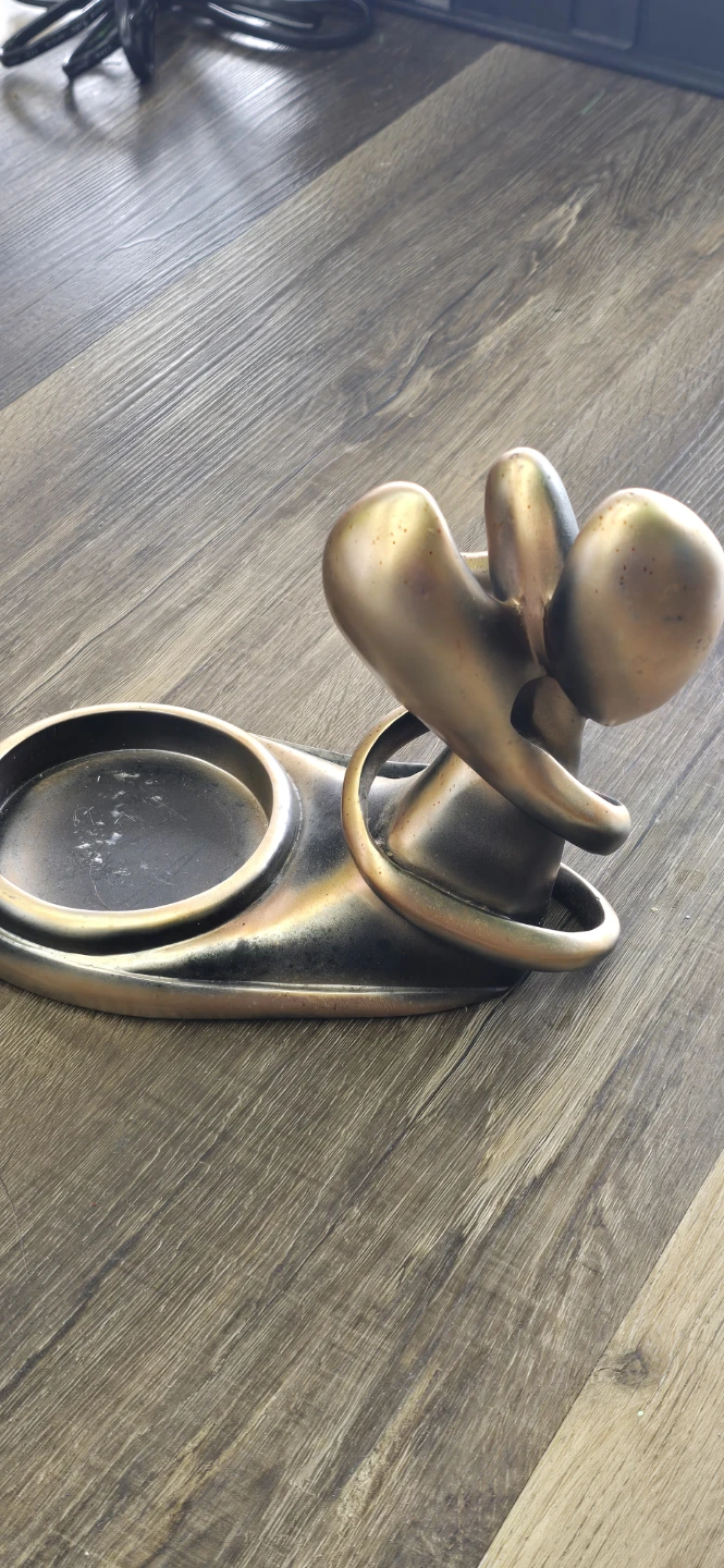 Angel Candle Holder with Ashland Autumn Woods Candle - photo 2