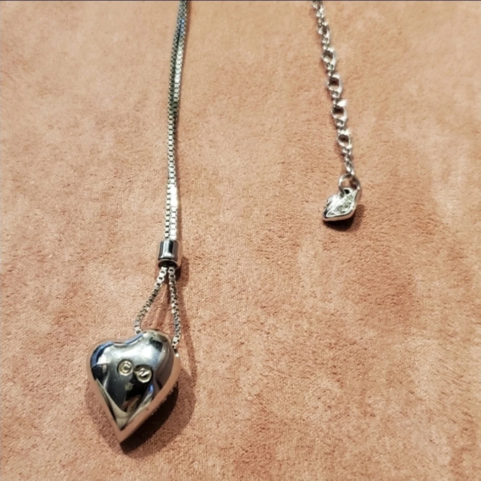 Swarovski Crystal Heart Pendant Necklace - photo 3