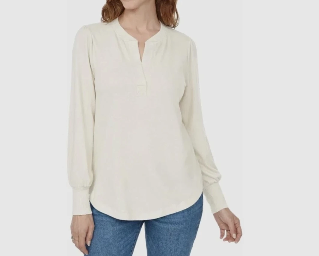 NWT Buffalo David Bitton Women's Long Sleeve Cozy Top🥕
