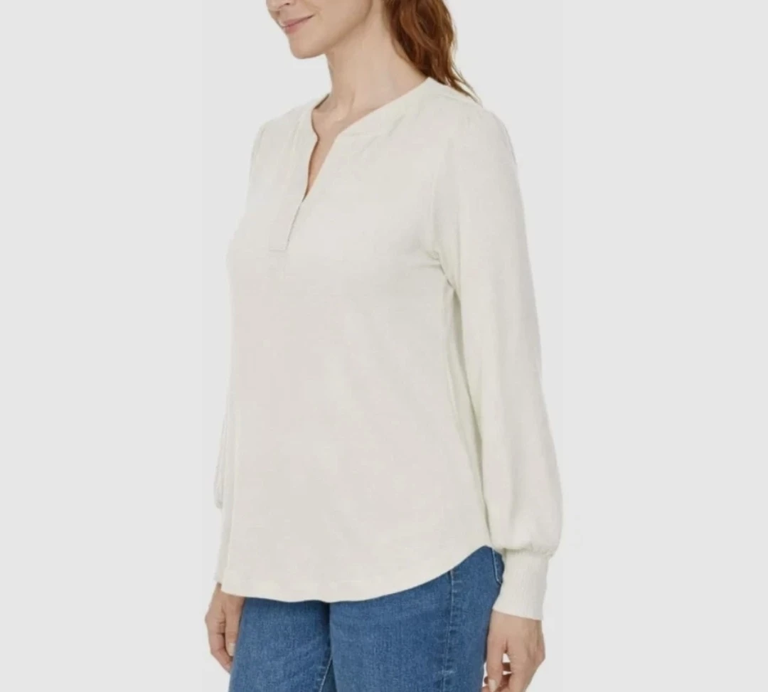 NWT Buffalo David Bitton Women's Long Sleeve Cozy Top🥕 - photo 2