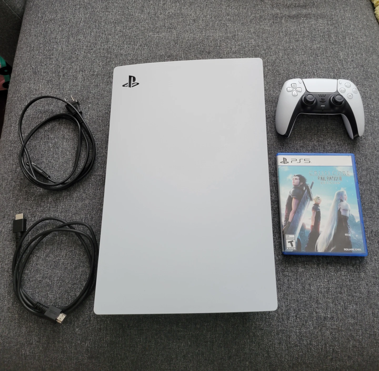 Sony PlayStation 5 Console with Final Fantasy VII Reunion Game
