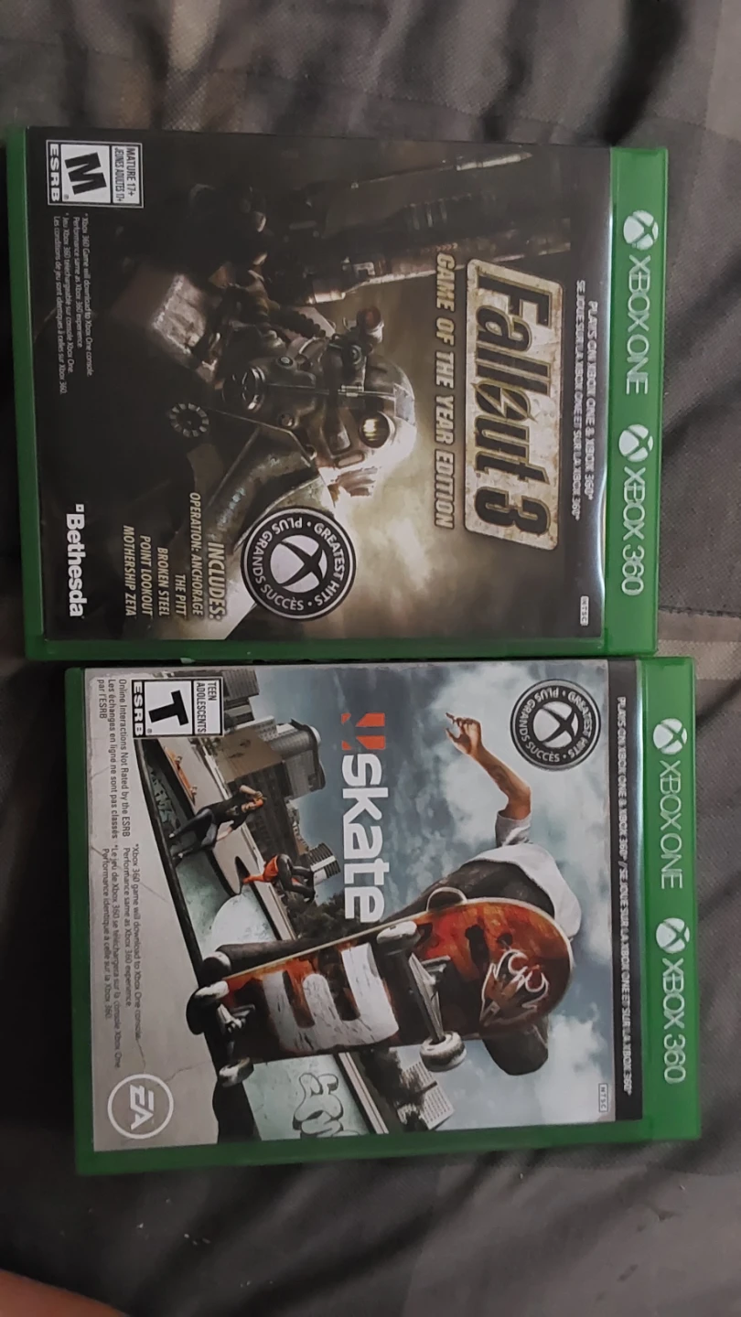 Fallout 3 Game of the Year Edition & Skate for Xbox