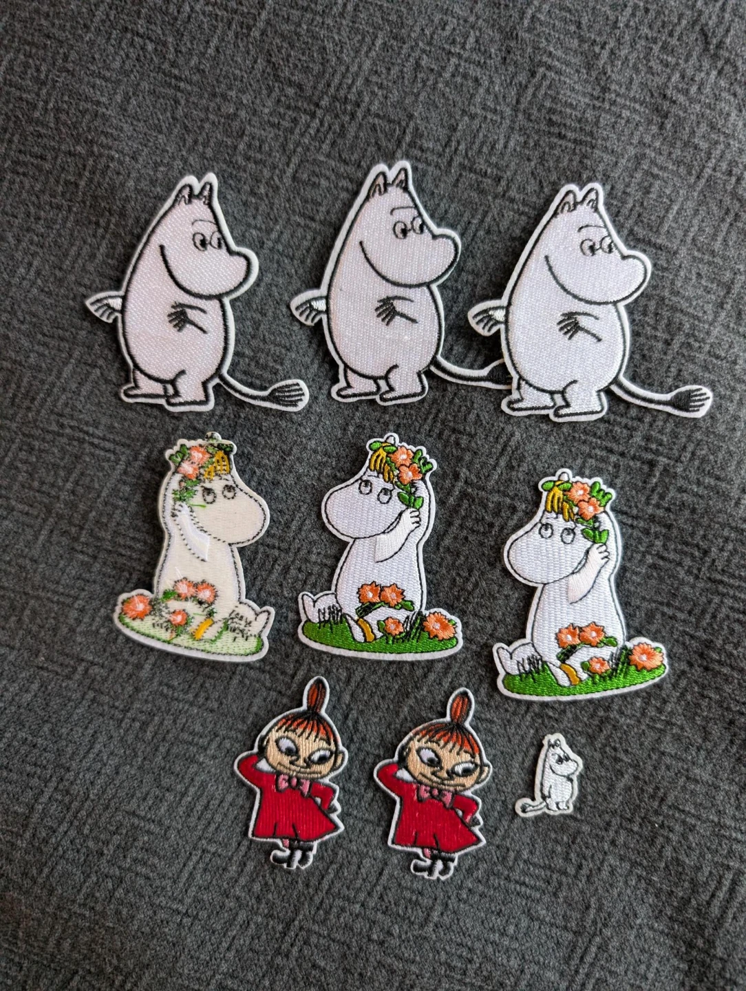 Moomin embroidered patches Snorkmaiden little My Moominvalley - photo 2