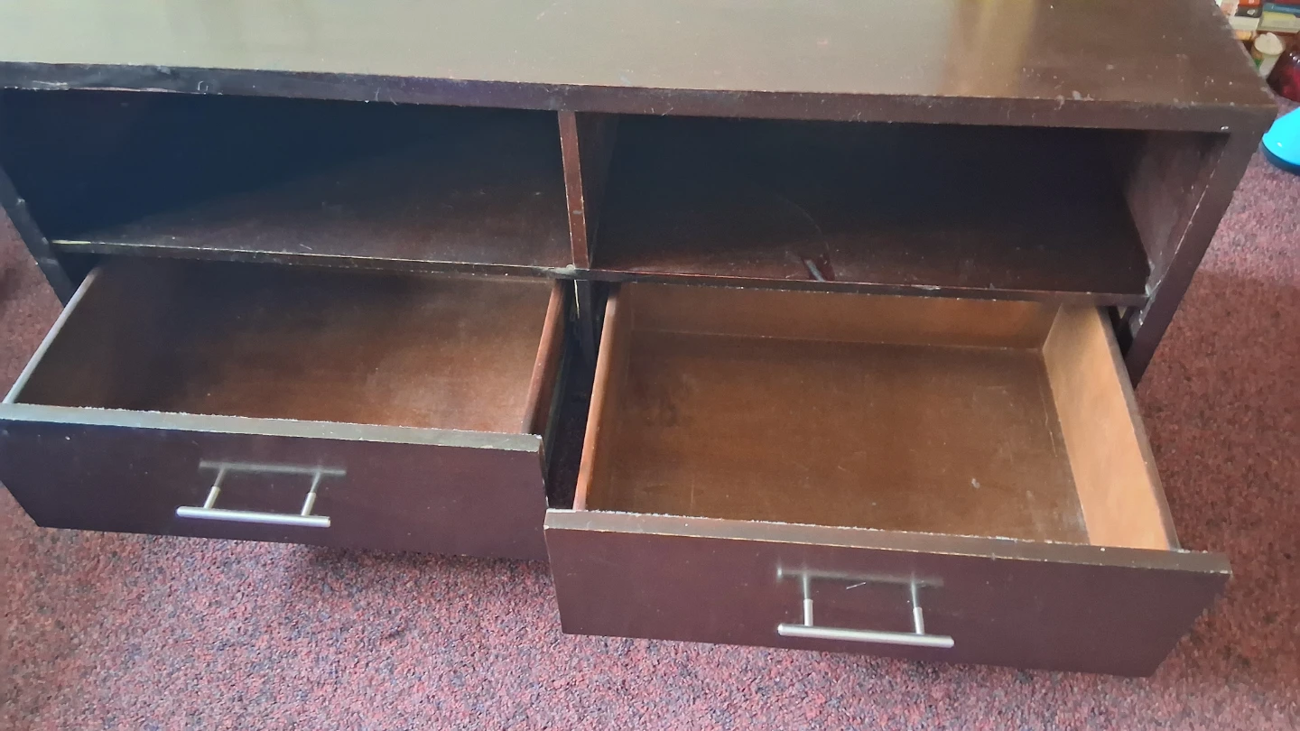 Dark Brown TV Stand/Storage Cabinet🥕 - photo 4