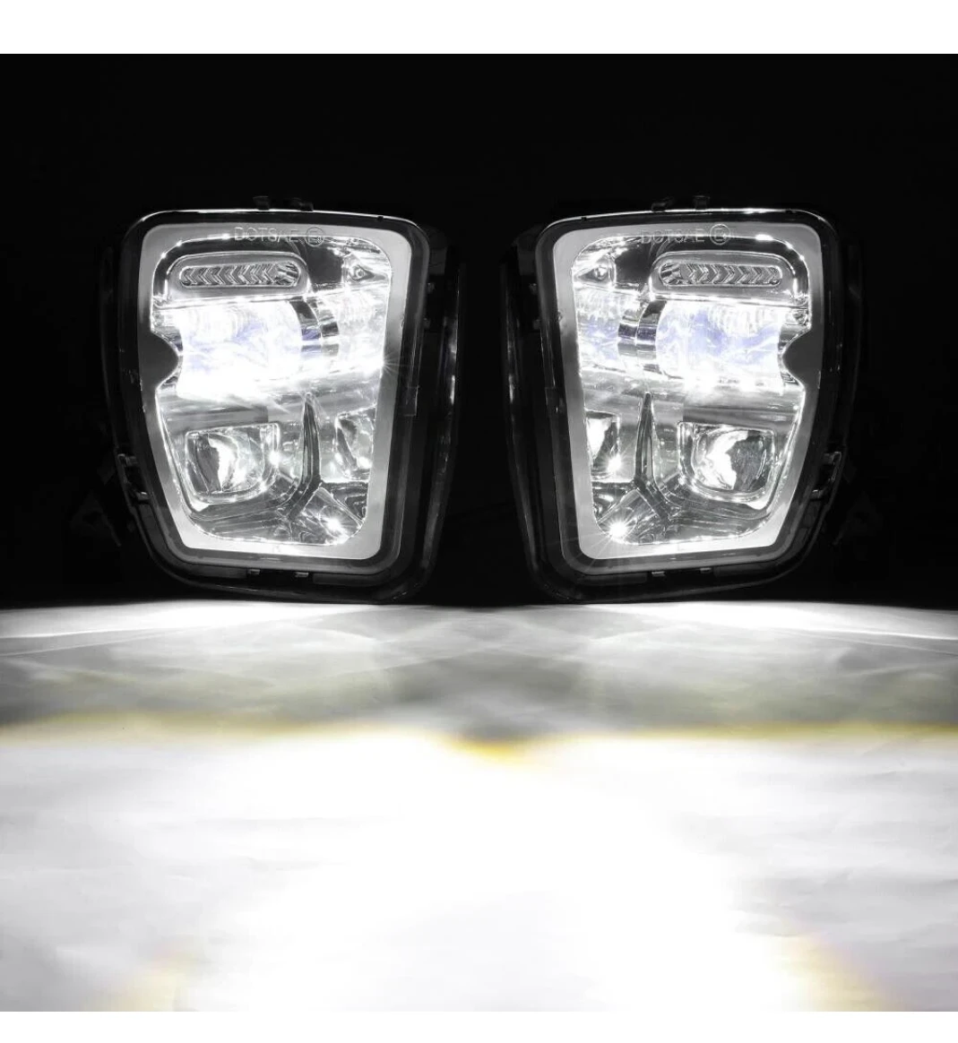 LED fog light assemblies for 2013-2018 Dodge Ram 1500 trucks.  - photo 5