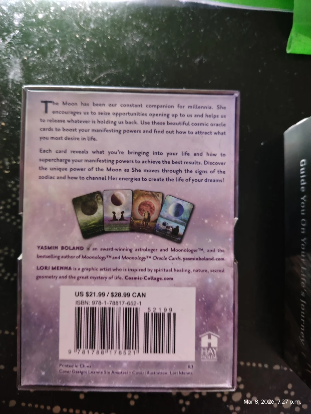 Moonology Manifestation Oracle Cards by Yasmin Boland - photo 2