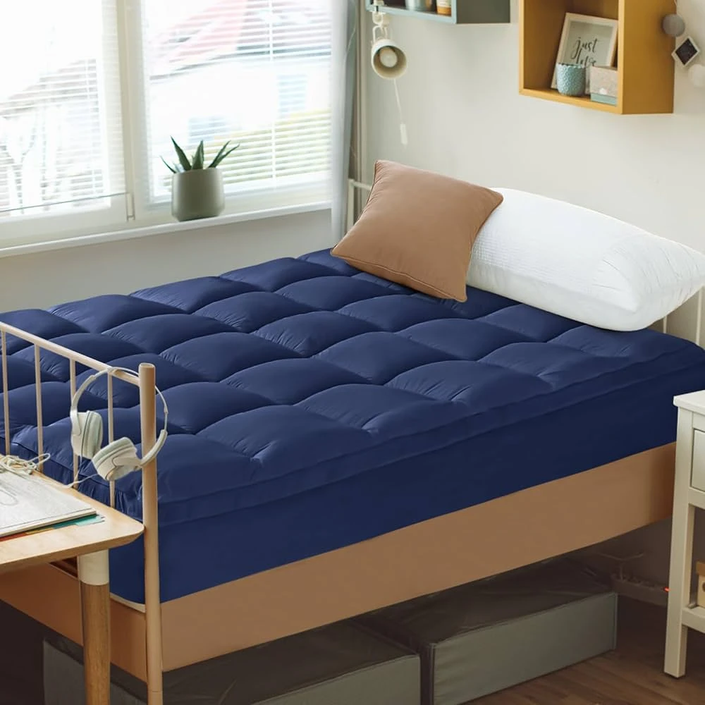 New Twin Mattress Protector, Breathable Noiseless Mattress Cover