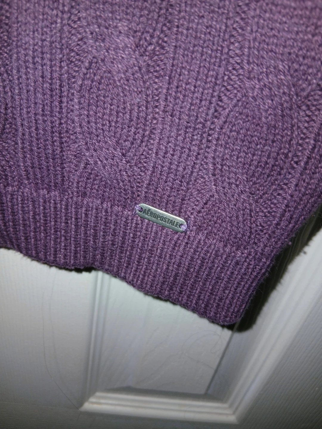 Forever21 Jean Skirt + Aeropostale Cable Knit Sweater Vest - photo 4