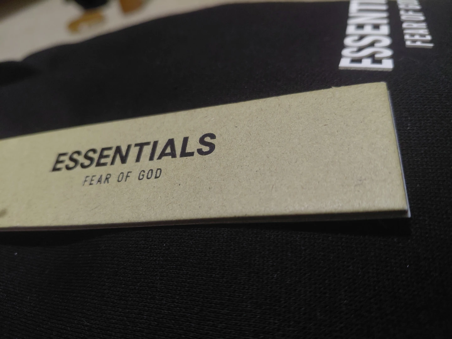 Essentials Fear of God Black Hoodie - Size L - photo 3