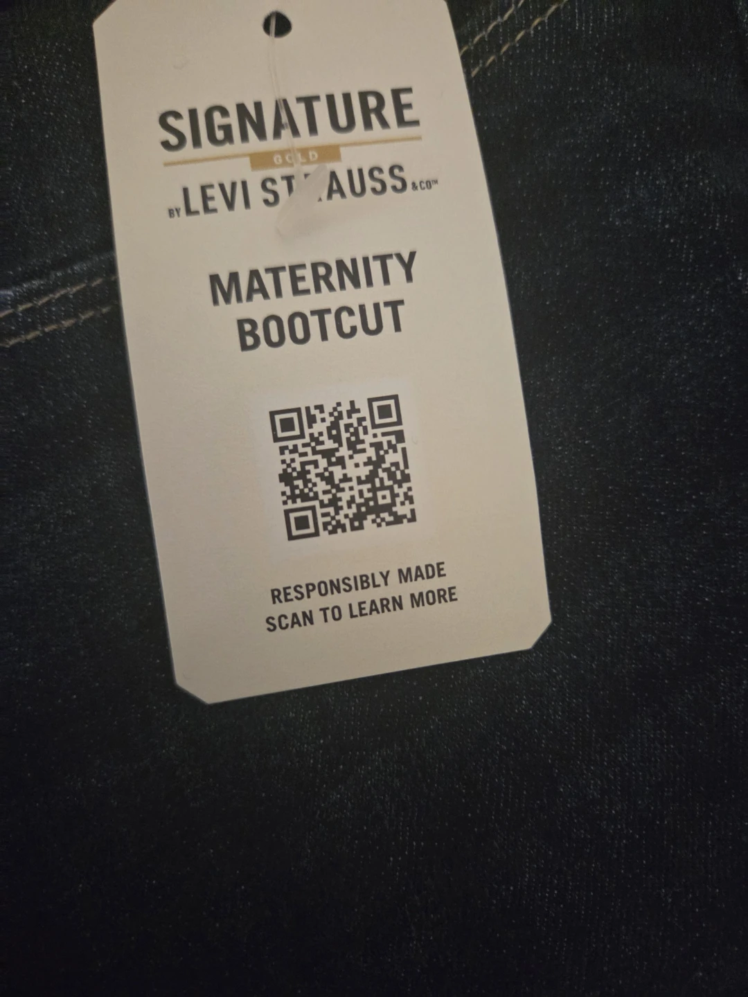 Levi Strauss & Co Signature Gold Maternity Bootcut Jeans - photo 3