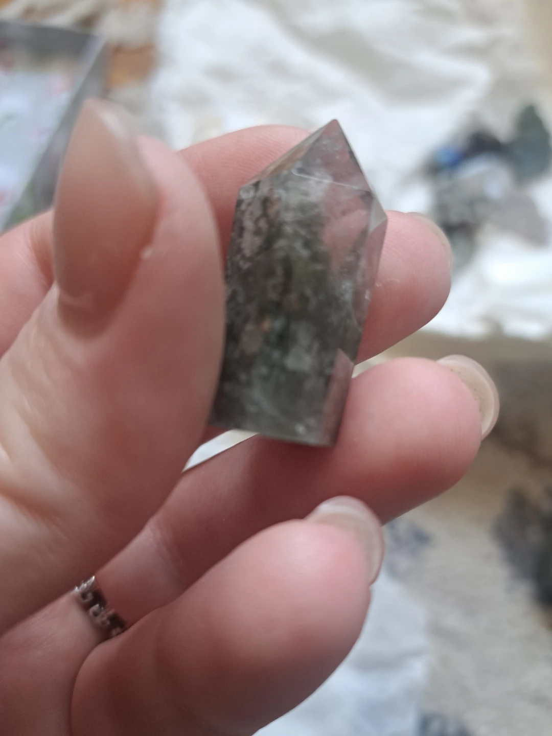 Garden quartz tower