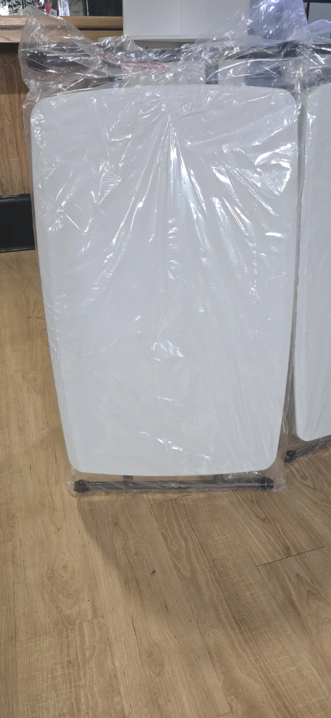 White Folding Table