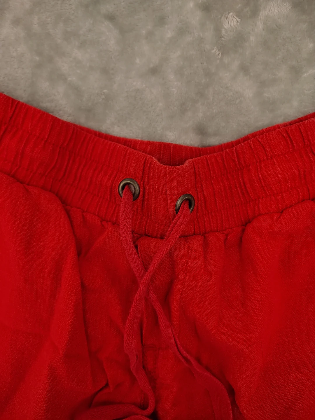 Old Navy Red Drawstring Shorts - Size S/P - photo 2