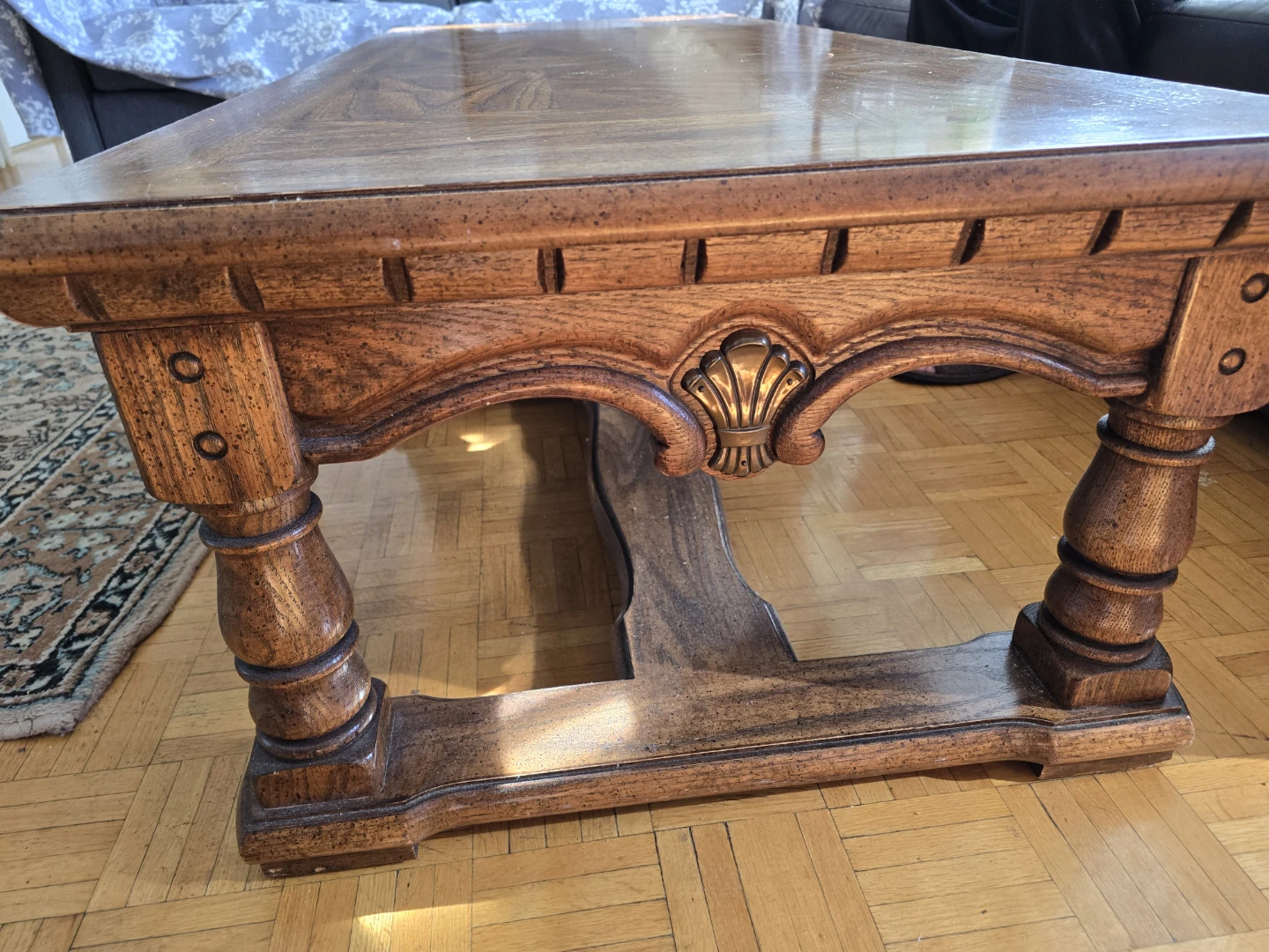 Heavy, Vintage Wooden Coffee Table ☕️🛋️ ⁹ - photo 2