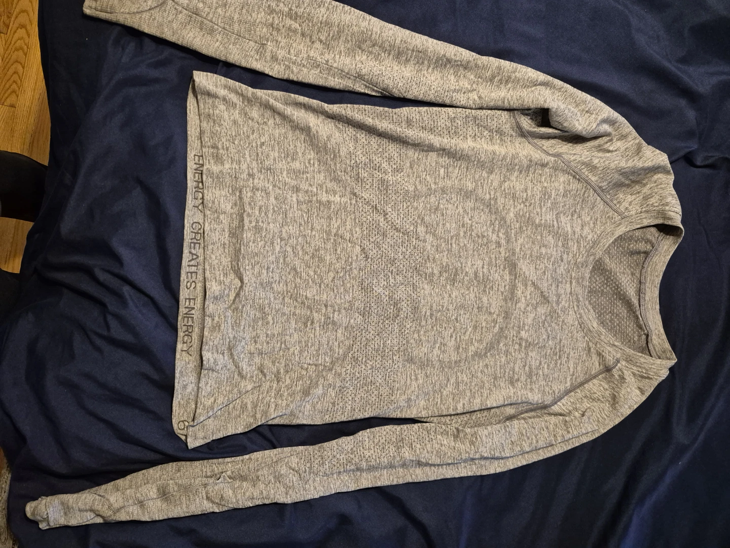 Lululemon Long Sleeve Shirt Heather Gray