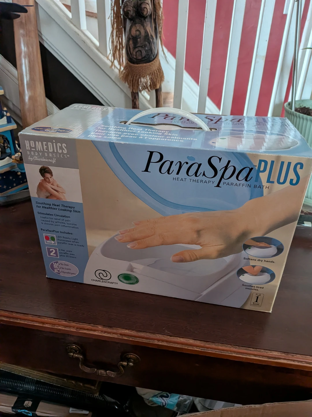 HoMedics ParaSpa Plus Heat Therapy Paraffin Bath