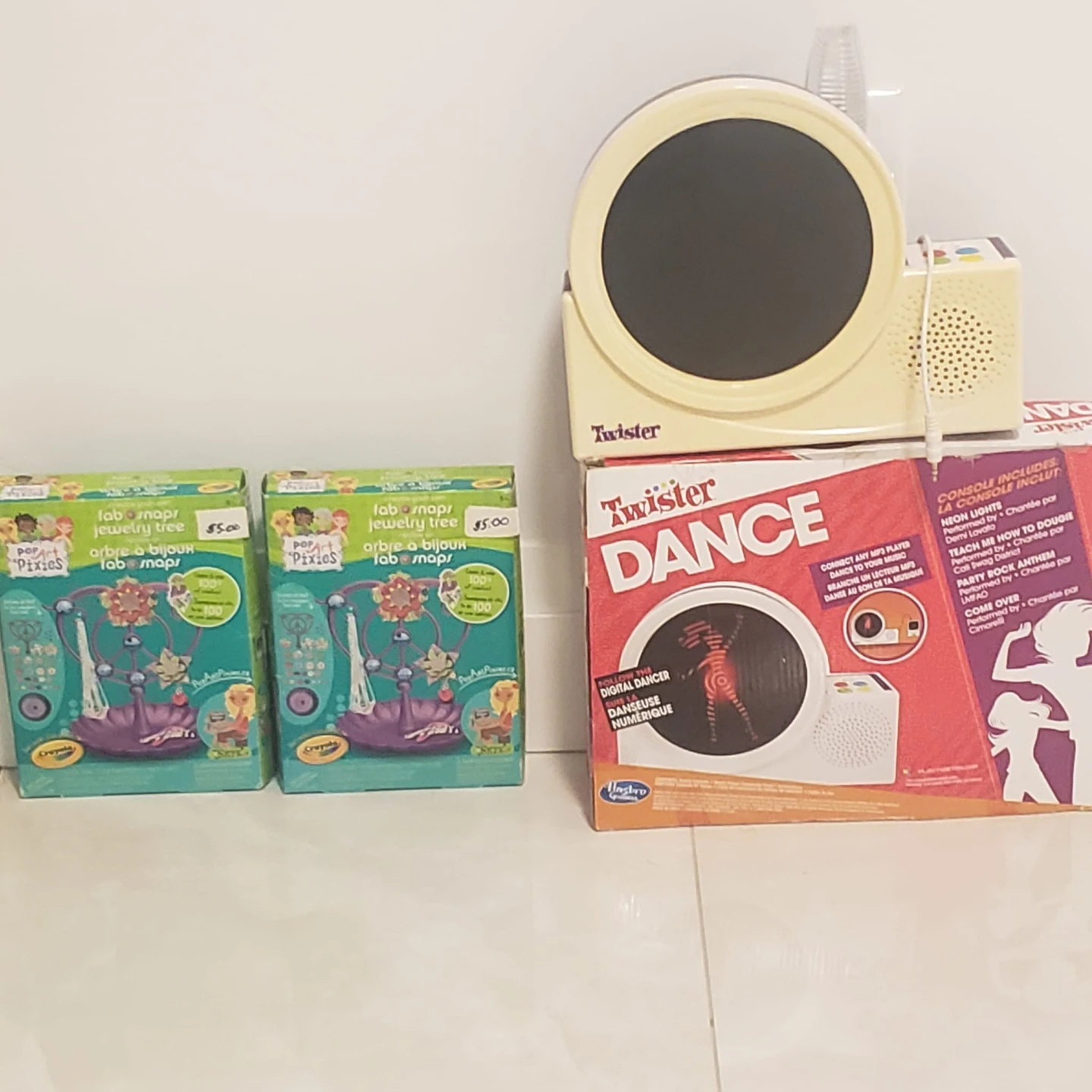 Jewelry Tree Holder and Dance Twister