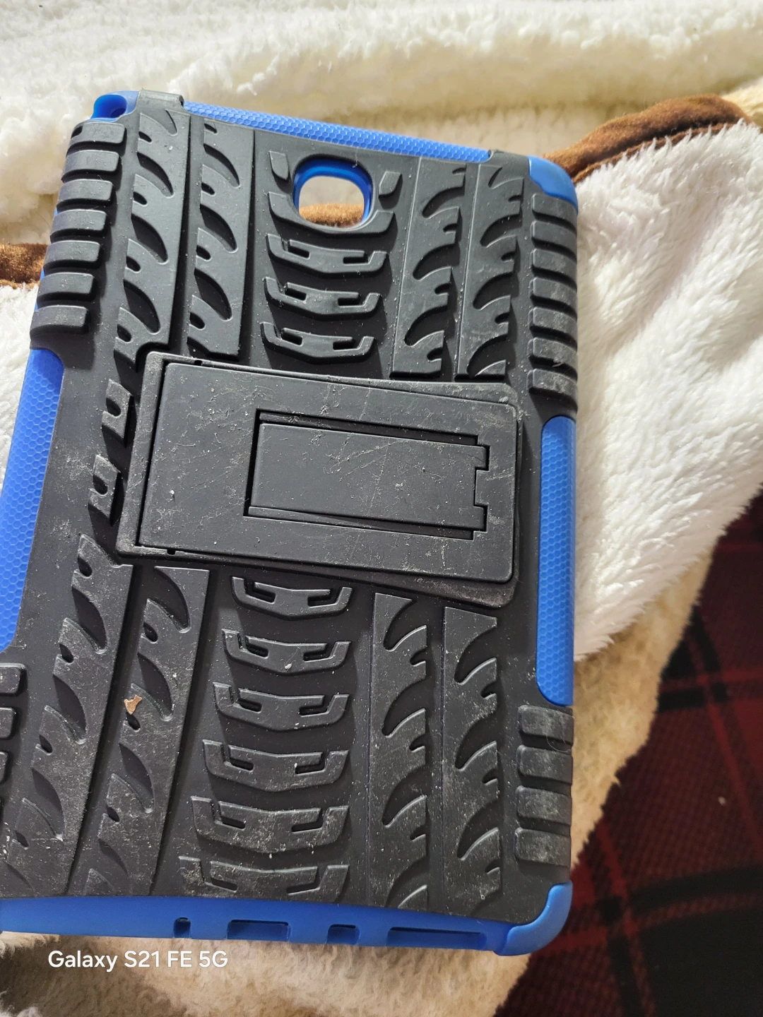 Blue Rugged Tablet Case with Kickstand - photo 2