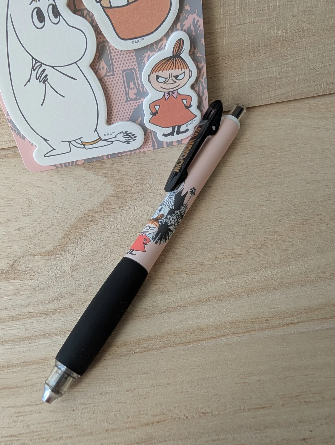 Little My Snorkmaiden Moomin 0.5mm Gel Pen with Stickers - photo 2