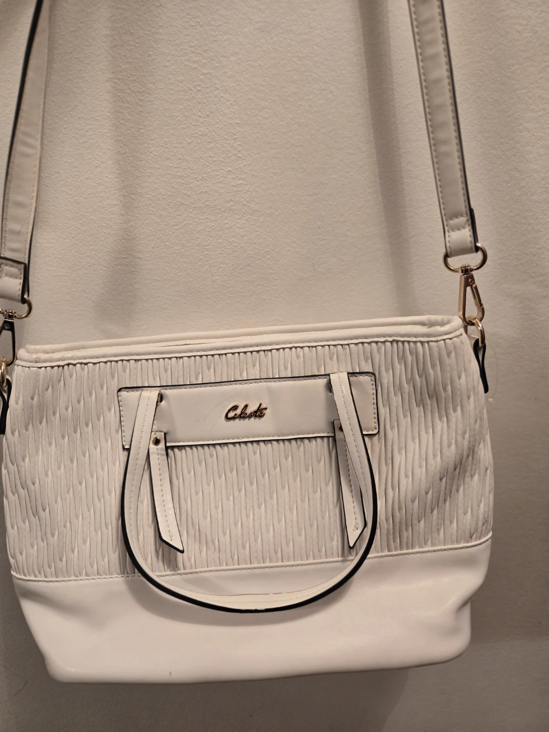 White Celeste Handbag
