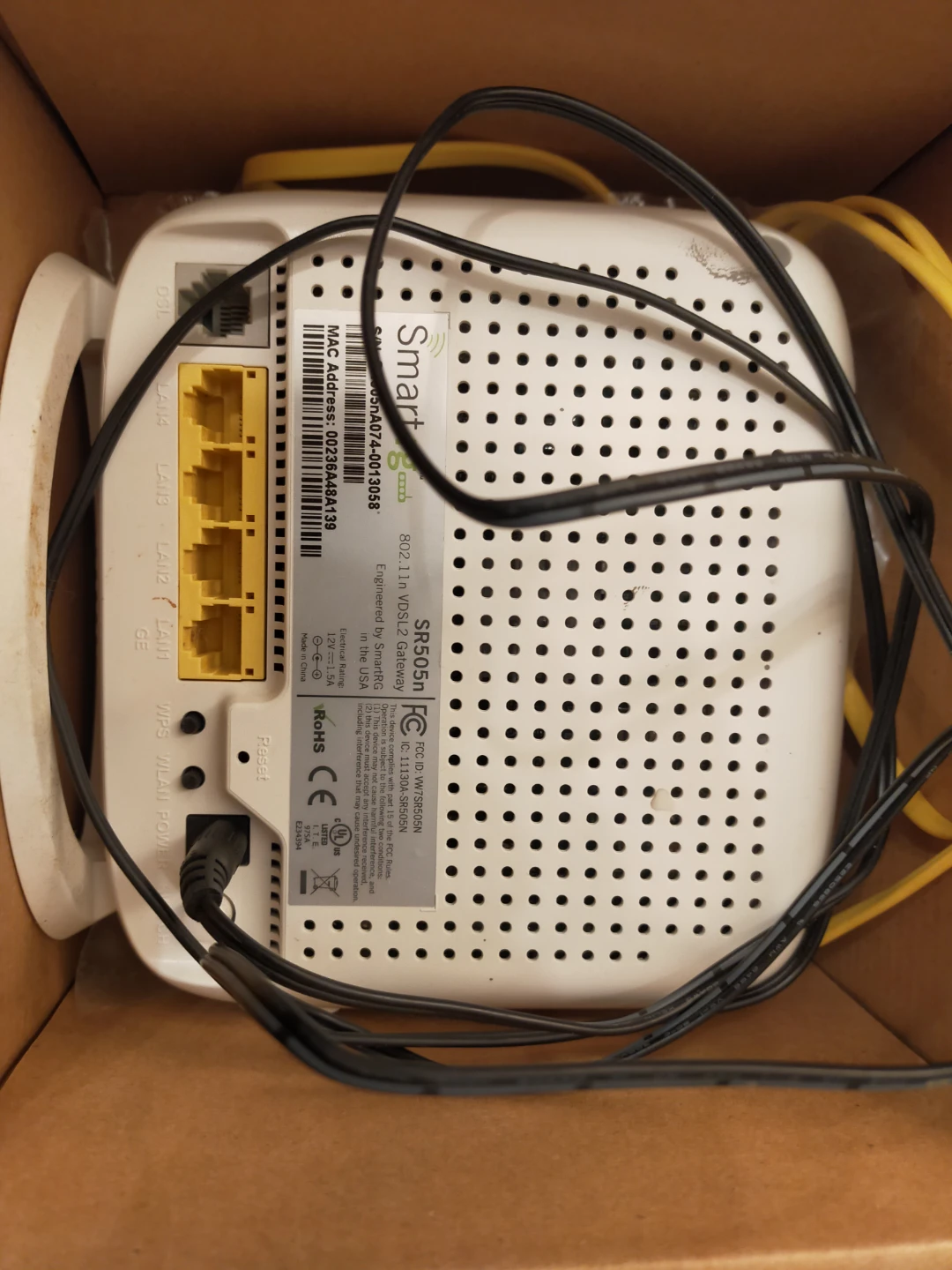 SmartRG SR505n 802.11n VDSL2 Gateway Router - photo 3