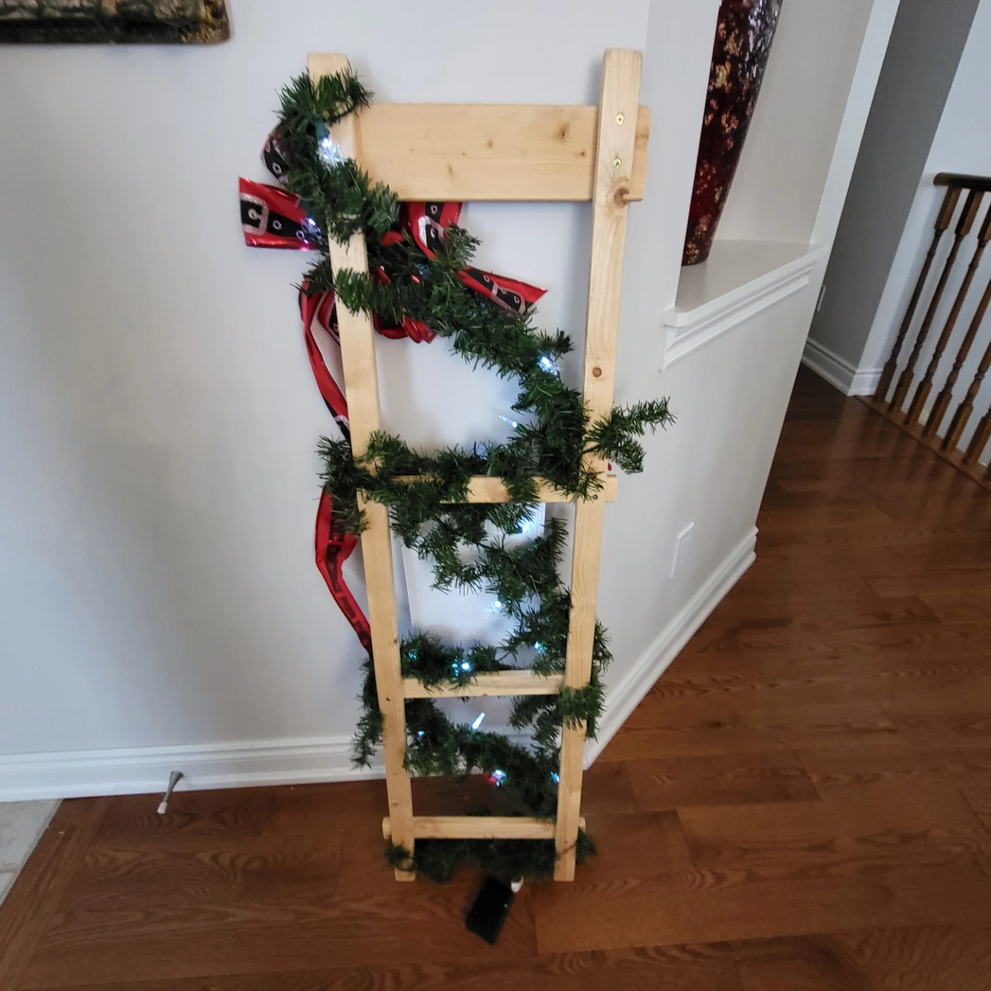 Christmas Decor with Lights and Sign - photo 4