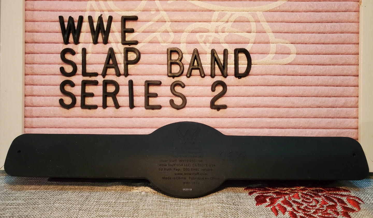 WWE Slapband Series 2 Attitude Era Championship Belt - photo 3