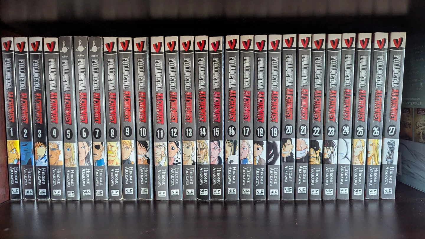 Fullmetal Alchemist Manga & Art Books