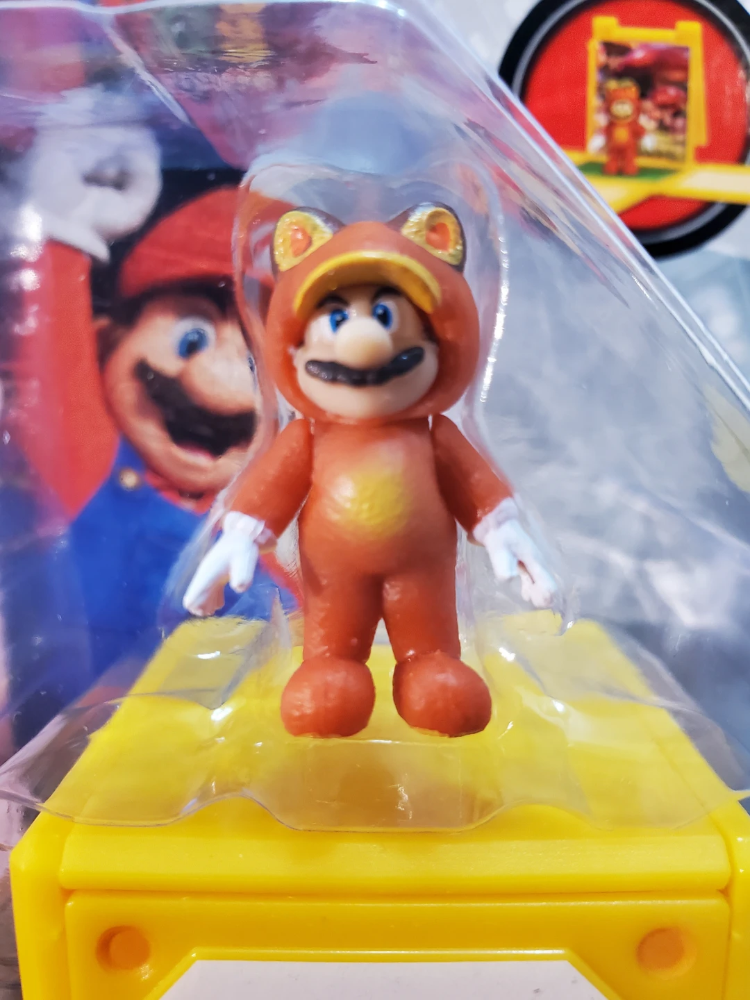 Super Mario Bros. Movie Tanooki Mario Figure - photo 2