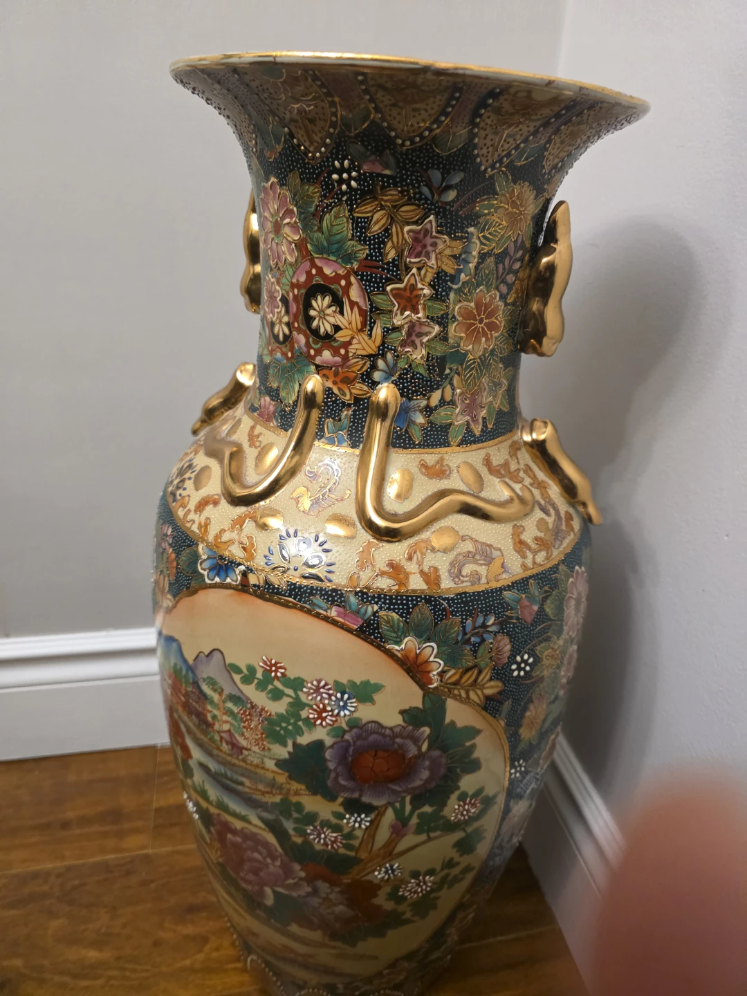 Large Decorative Ceramic Vase - photo 2