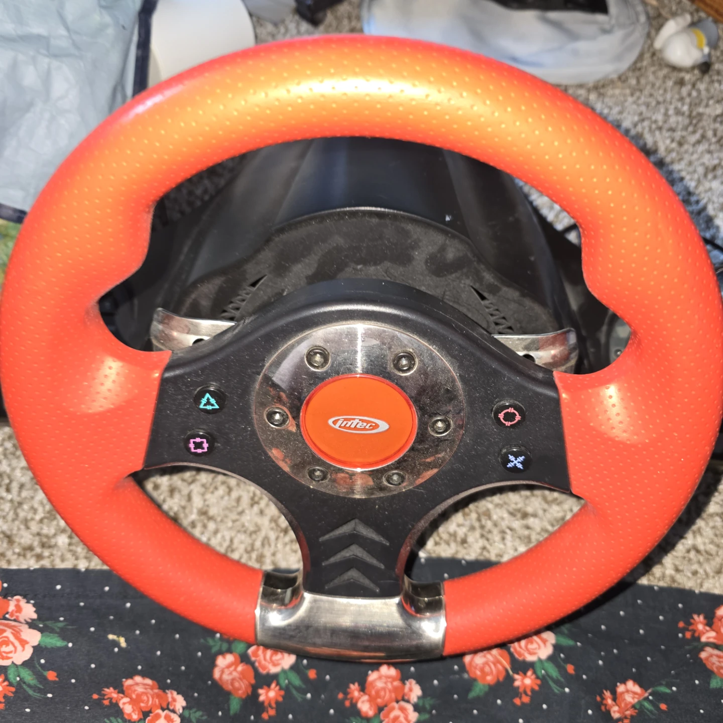 Intec Racing Wheel - Red