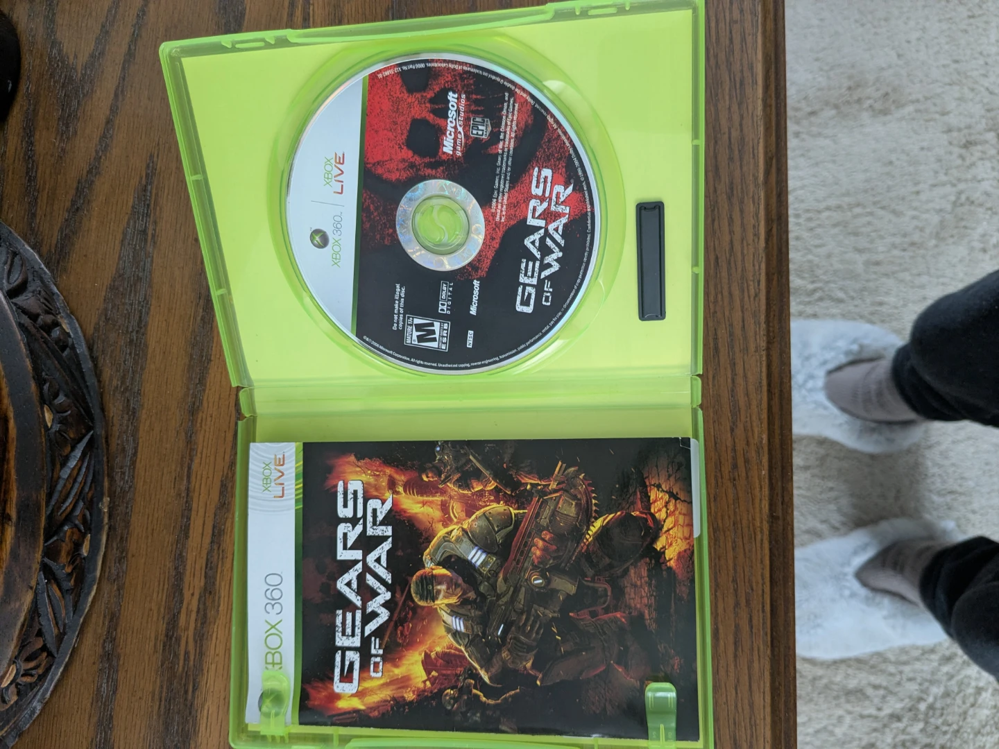 Xbox 360 Gears of War Video Game - photo 5