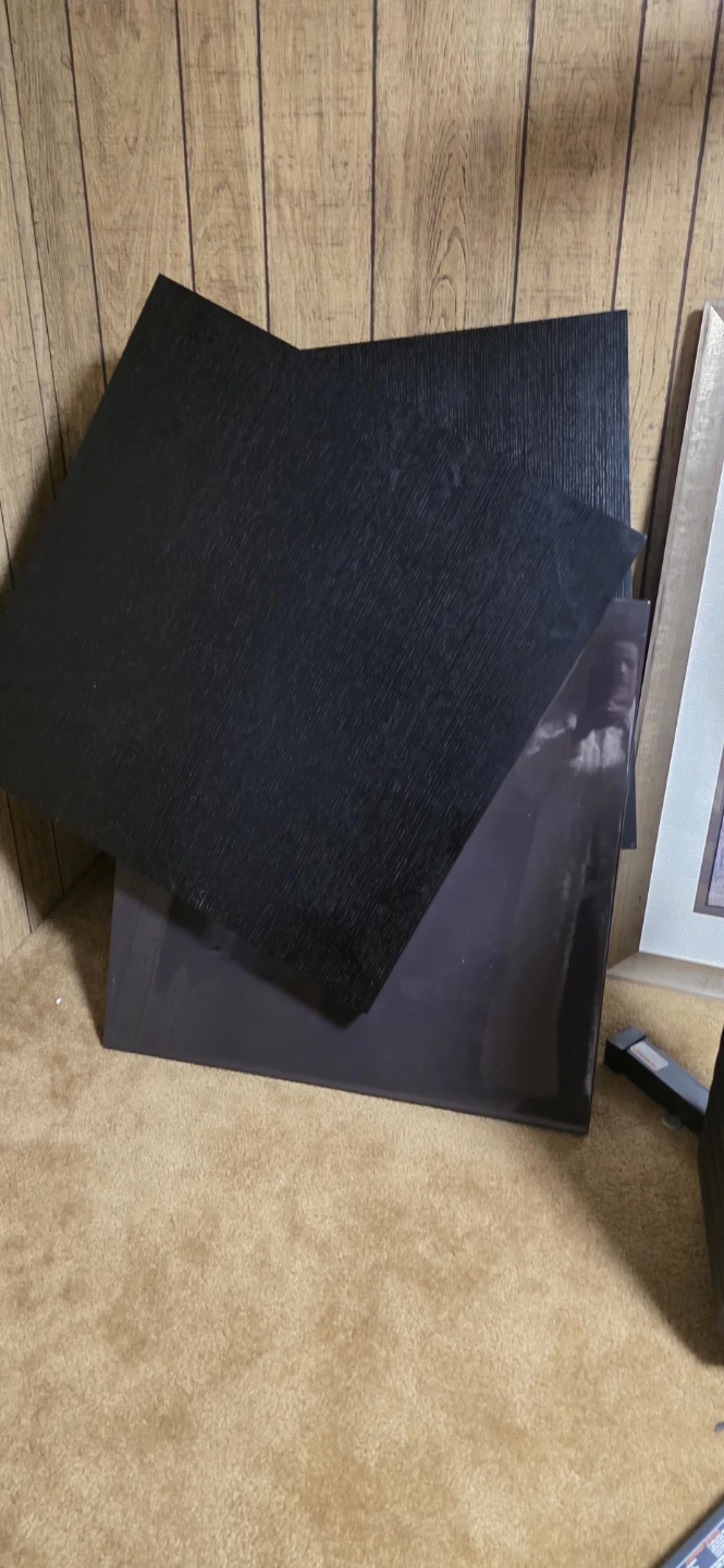 Black Square Wooden coffee table/center tablr