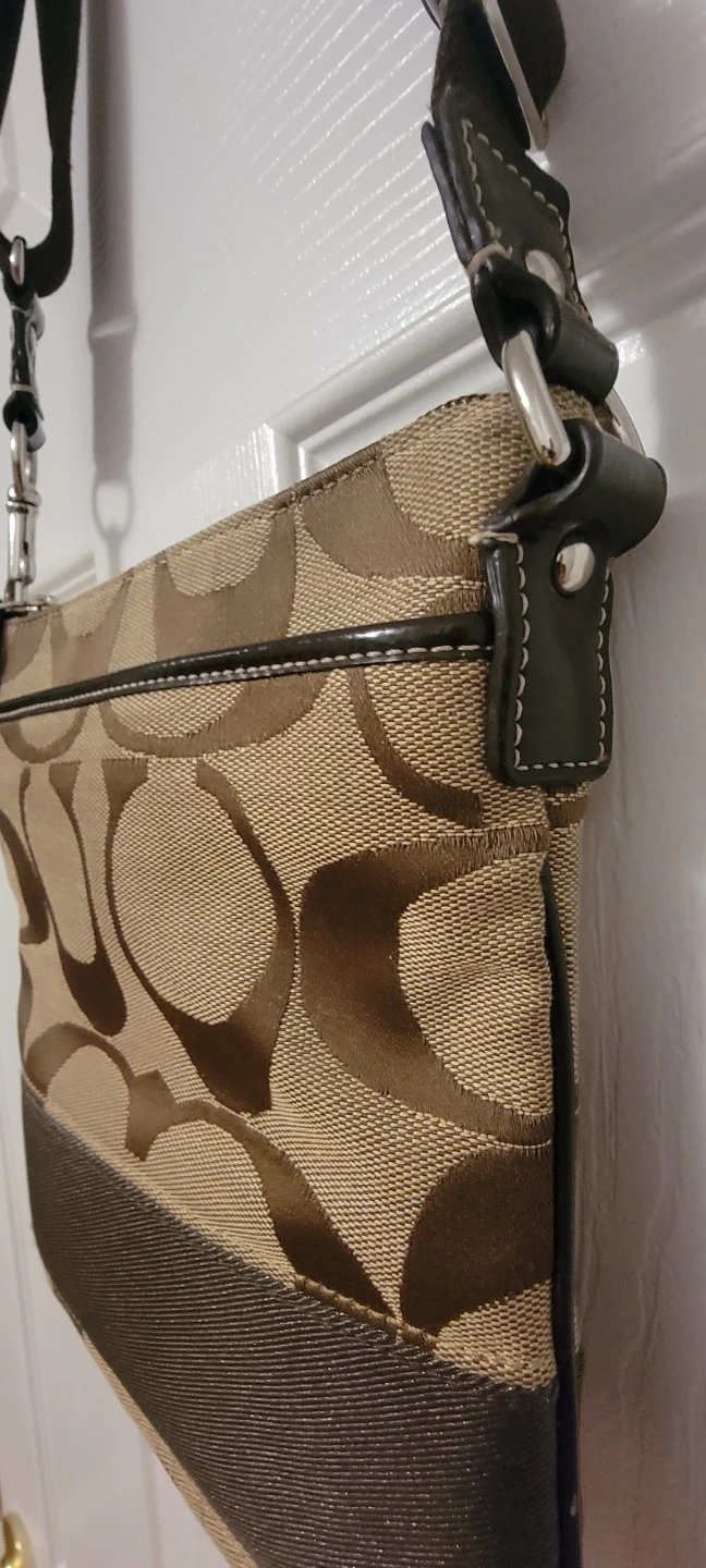 Coach Signature Pattern Crossbody Bag - photo 2