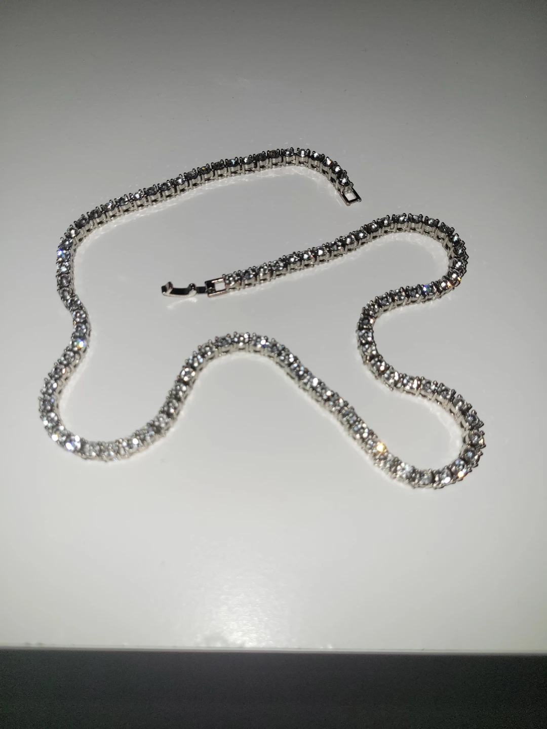 Moissanite Diamond Tennis Chain - photo 2