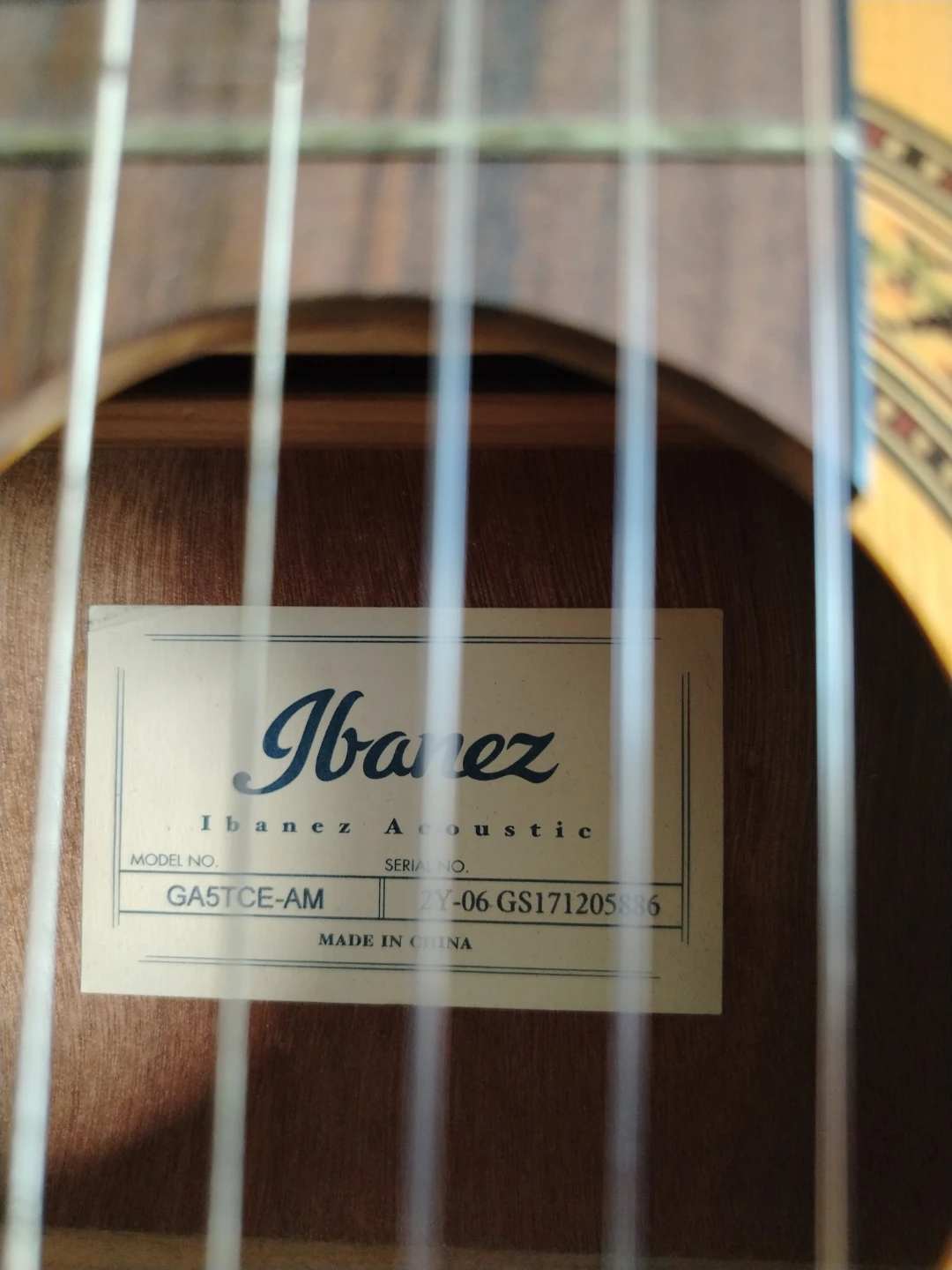 Ibanez GA5TCE-AM Acoustic/Electrical Guitar - photo 2