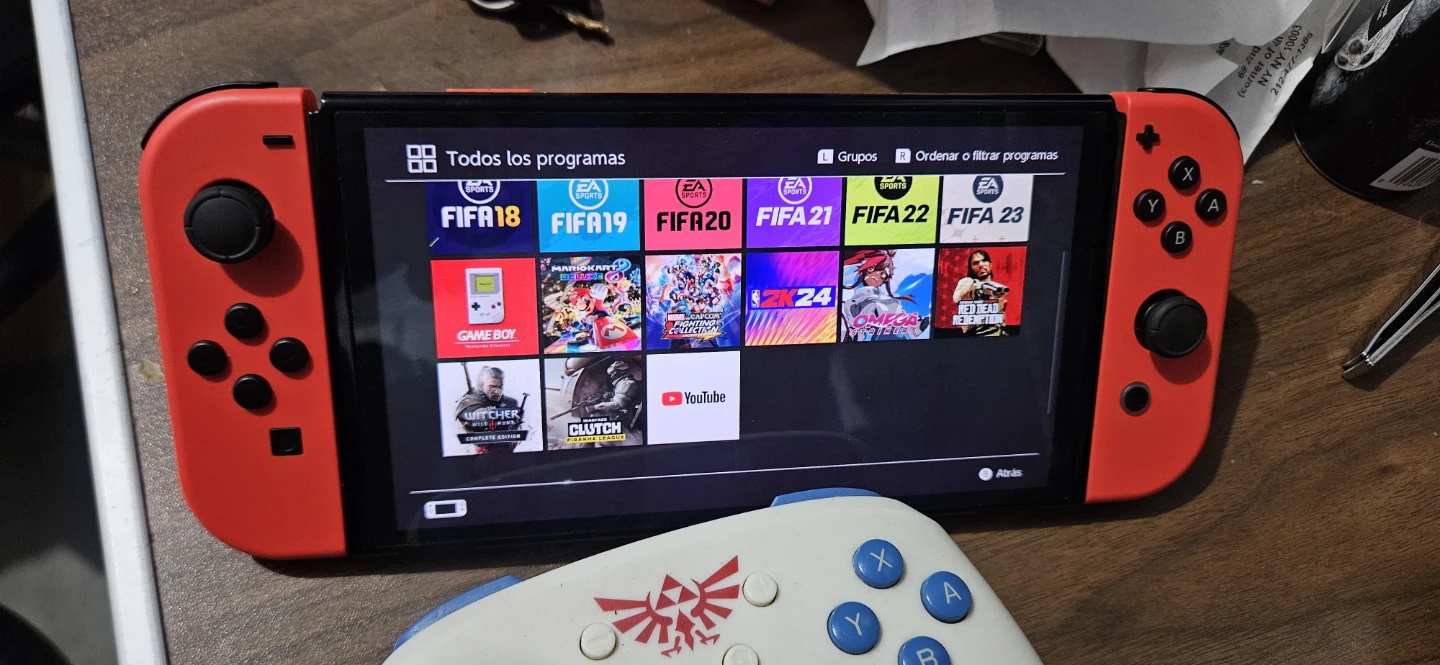 Nintendo Switch Red Console