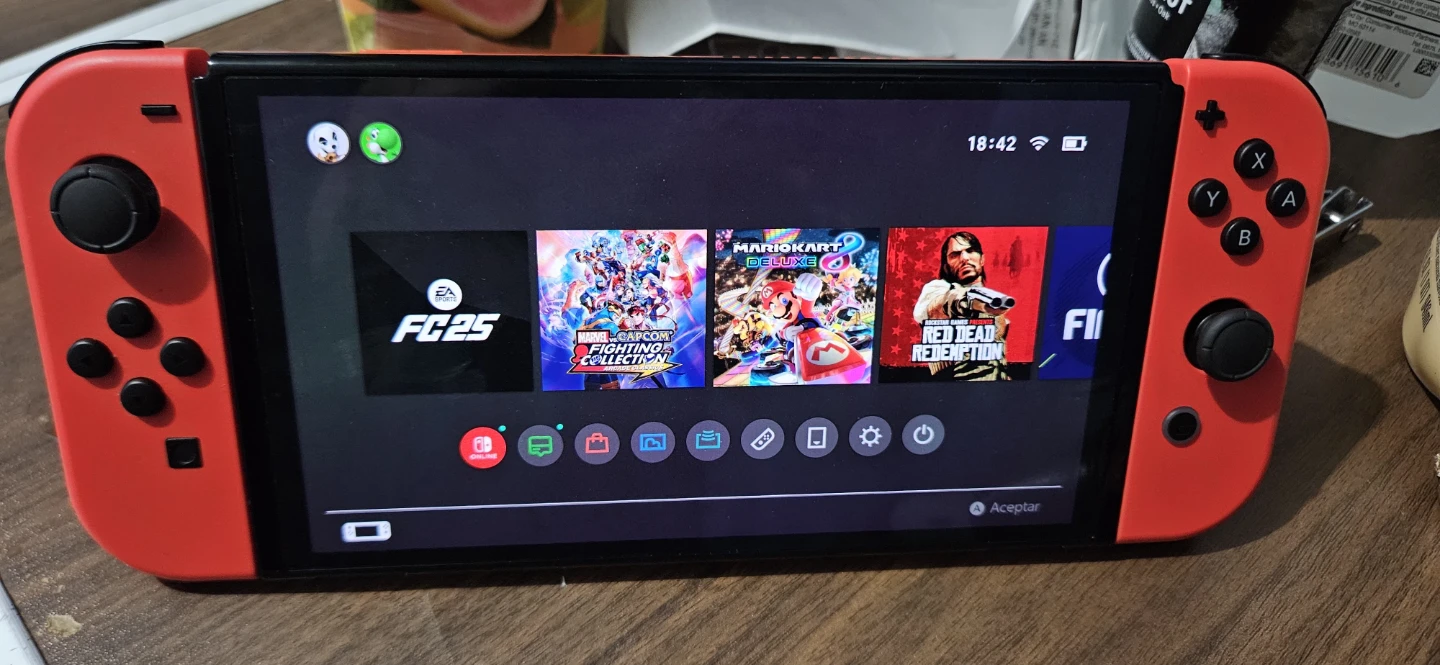 Nintendo Switch Red Console - photo 4