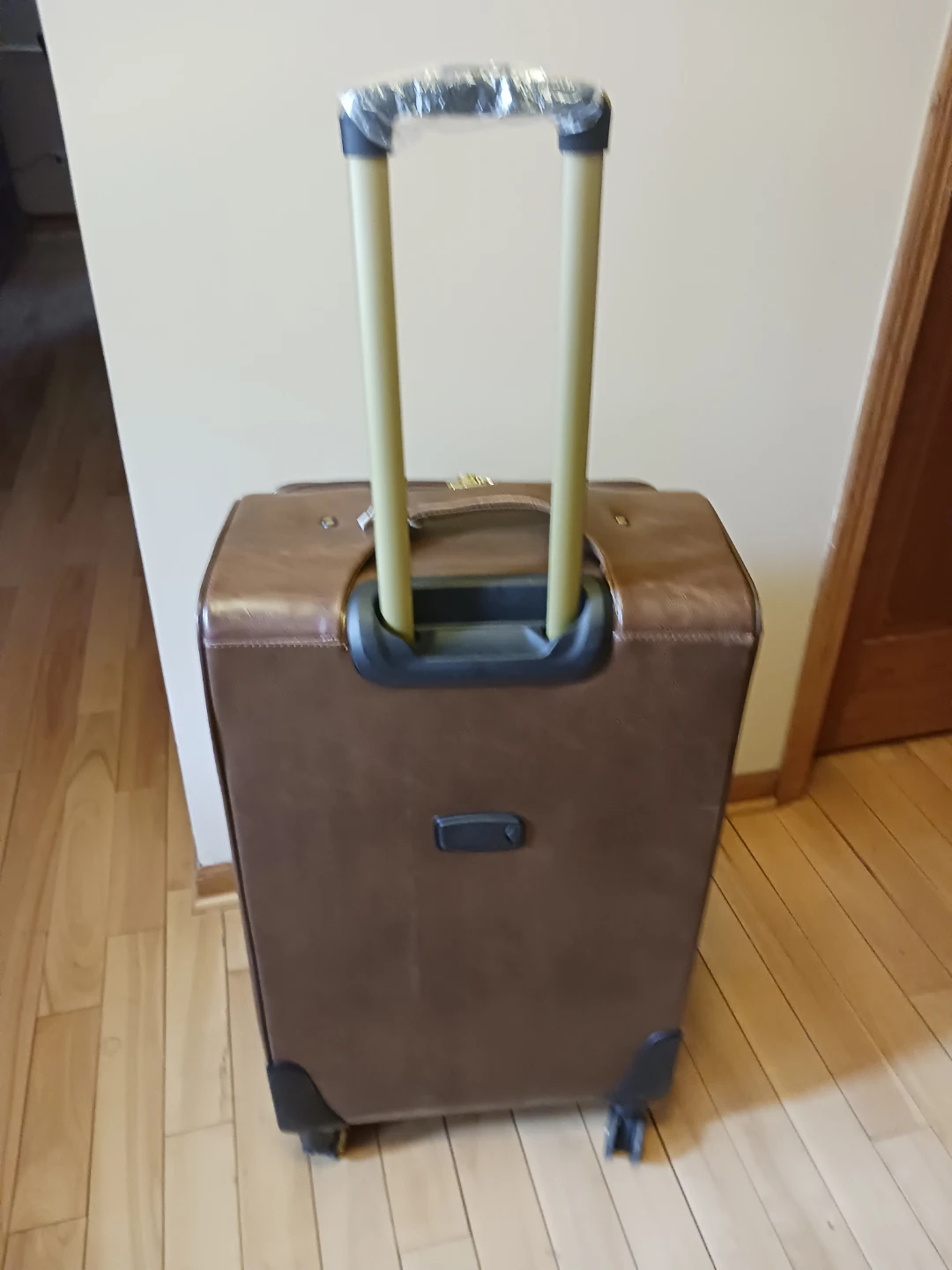 Jerusalem  Leather Luggage Suitcase. - photo 4
